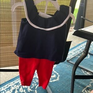 Janie and Jack Navy Baby Outfit